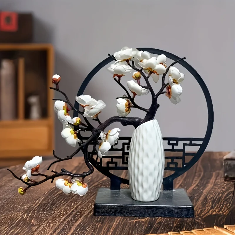 Elegante Künstliche Orchideenarrangement für Dekorative Anzeige