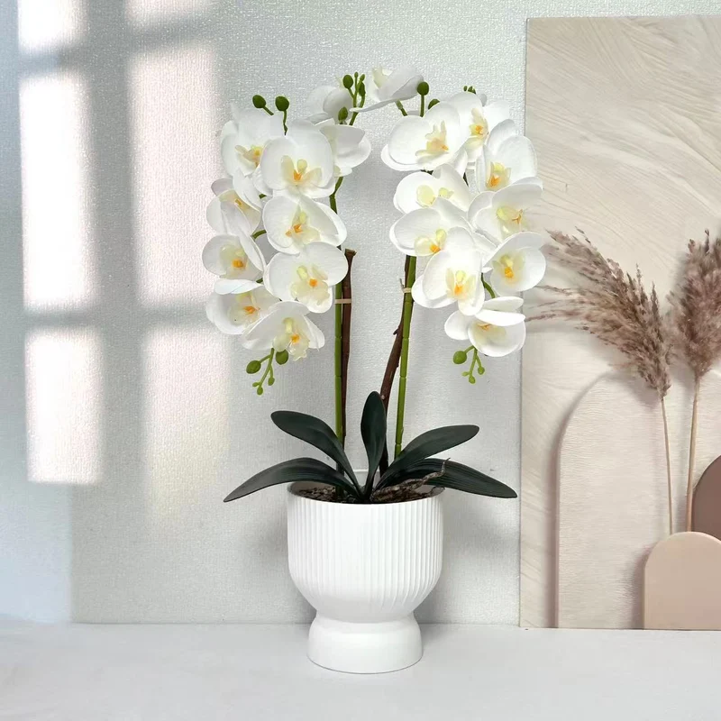 Elegante Künstliche Orchideenarrangement 1790480671 für Wohnkultur