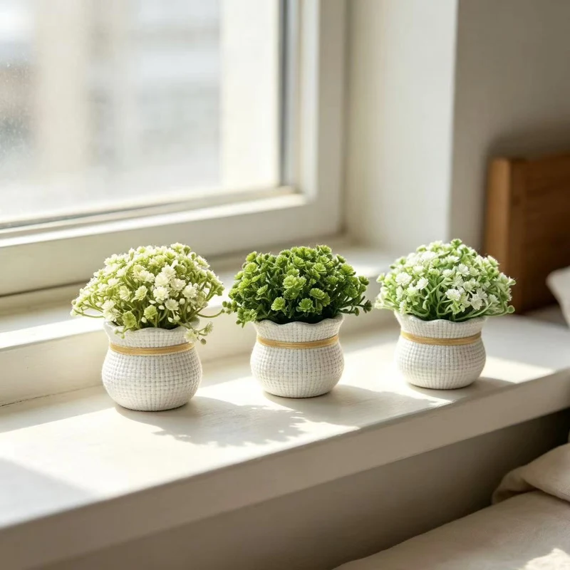 Elegante Künstliche Blumentopfarrangement für die Heimdekoration