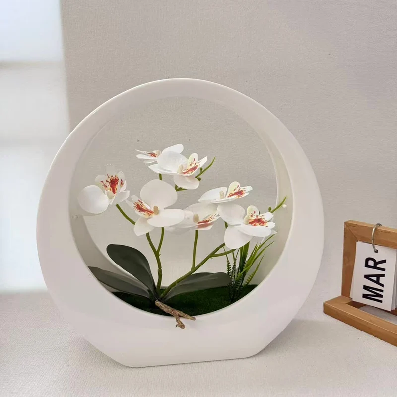 Dekorative Orchideen-Darstellung für die Inneneinrichtung