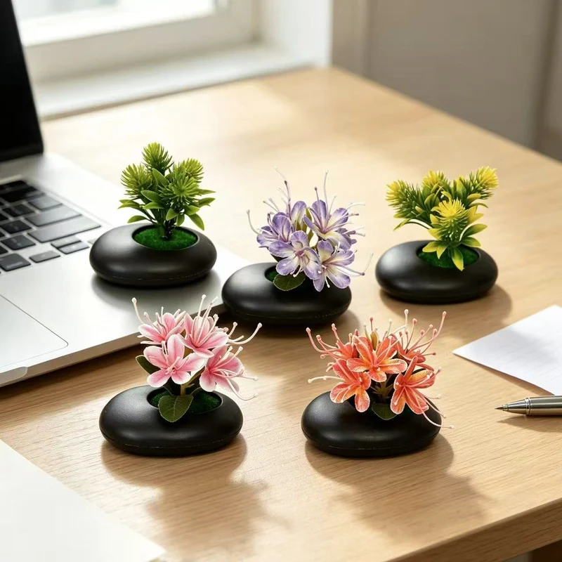 Dekorative Blumen Skulptur für die Innendekoration Zuhause