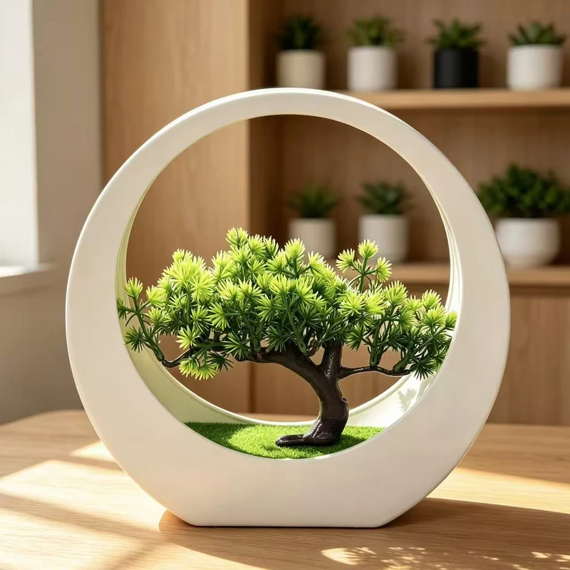 Dekorativer Bonsai-Baum für die Innendekoration