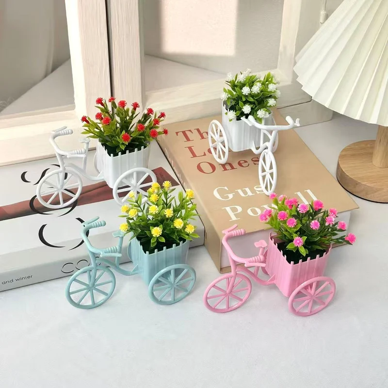 Dekorativer Fahrrad-Blumenkübel 1790480814 für die Wohnkultur