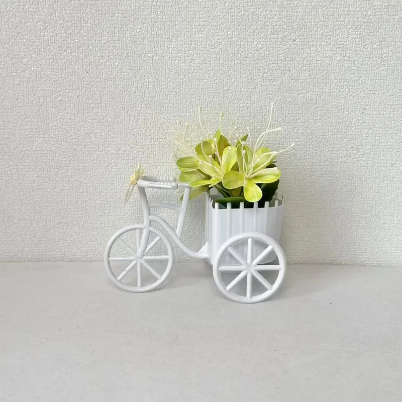 Dekorativer Fahrrad-Blumentopf 1790480766 für Heimdekoration