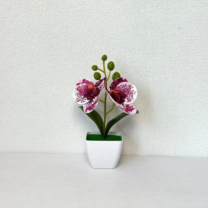 Dekorative künstliche Orchideen-Tischdekoration für die Wohnkultur