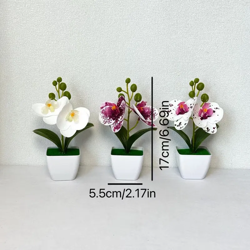 Dekorative künstliche Orchideen-Tischdekoration für die Wohnkultur
