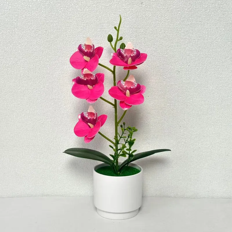 Künstliches Orchideen-Blumengesteck für Wohnkultur und Präsentation