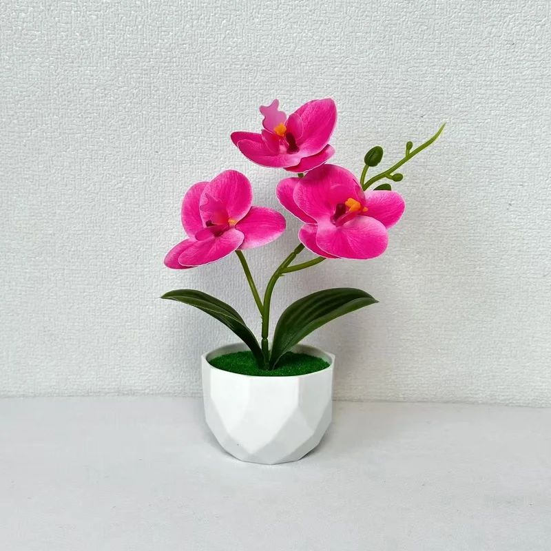 Künstliche Orchideenarrangement für dekorative Innendekoration