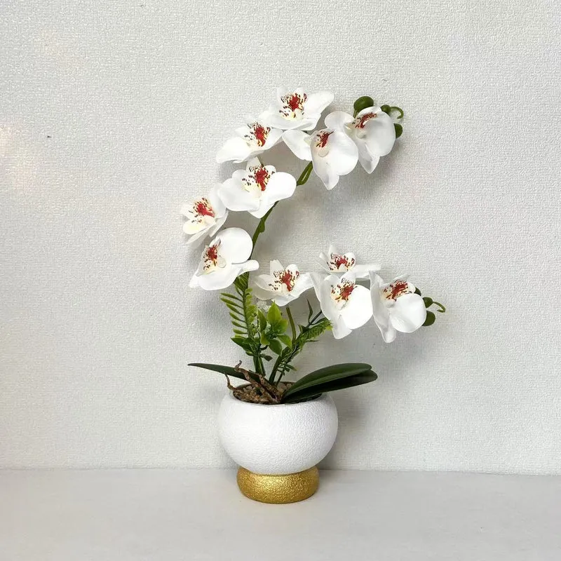 Künstliche Orchideenarrangement für Tischdekoration