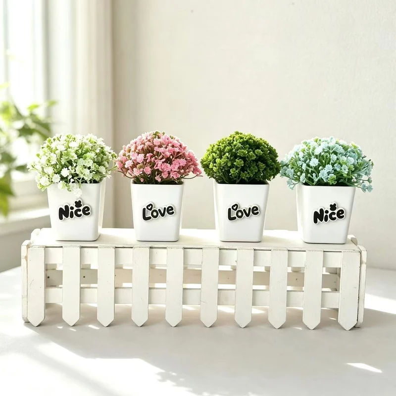 Künstliche Blumenpflanzenarrangements für die Innendekoration zuhause