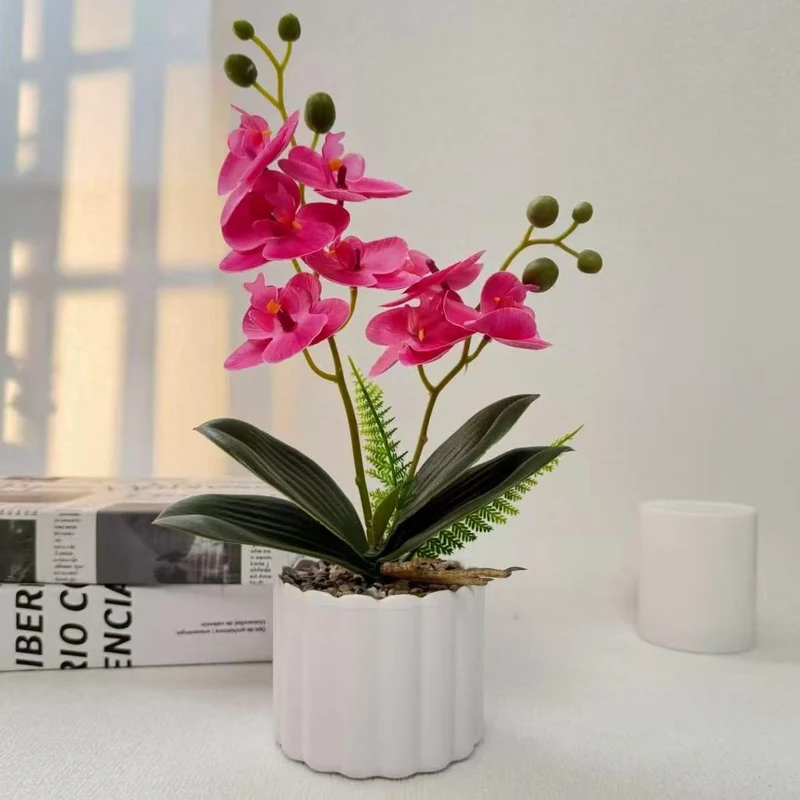 Heim Dekorative Künstliche Orchidee für Innendekorative Anzeige