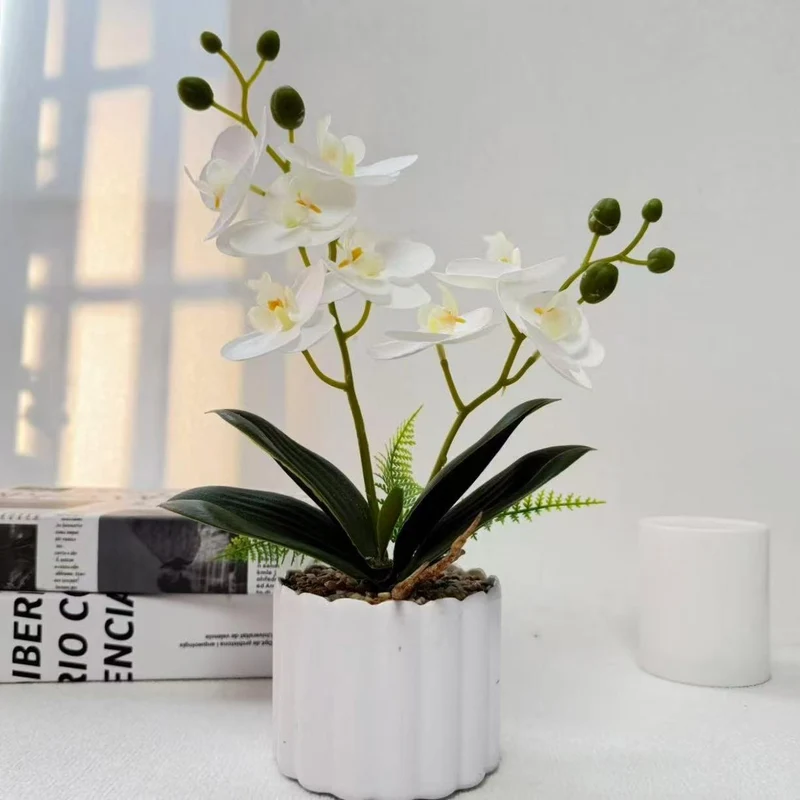 Heim Dekorative Künstliche Orchidee für Innendekorative Anzeige