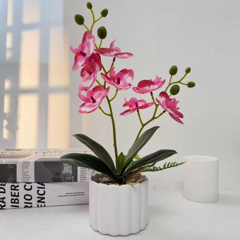 Heim Dekorative Künstliche Orchidee für Innendekorative Anzeige