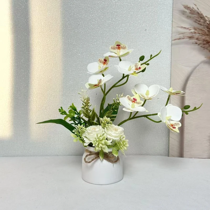 Heimdekorative künstliche Orchidee für die Innenausstellung und -gestaltung