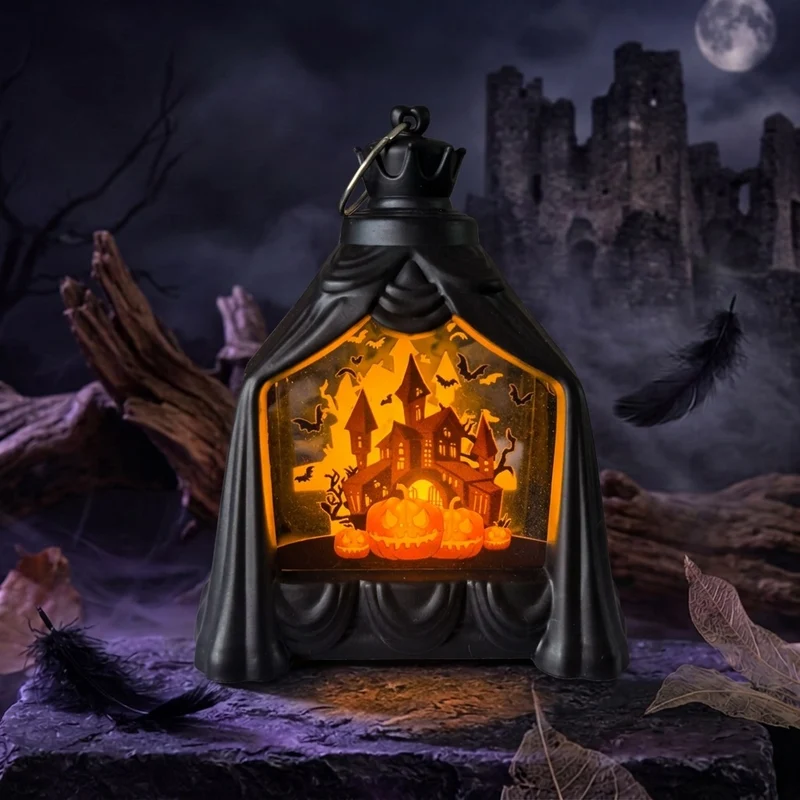 Gruselige Halloween-Laterne