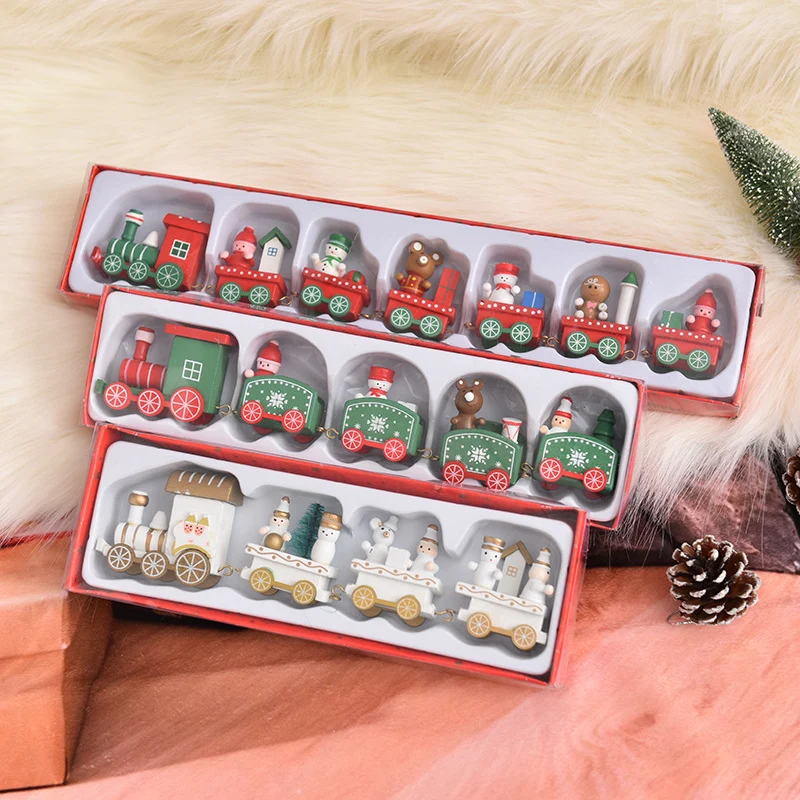 Weihnachtszug Dekofigur Set