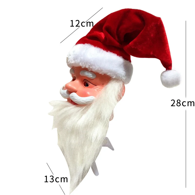 Weihnachtsmann Dekorationsmaske