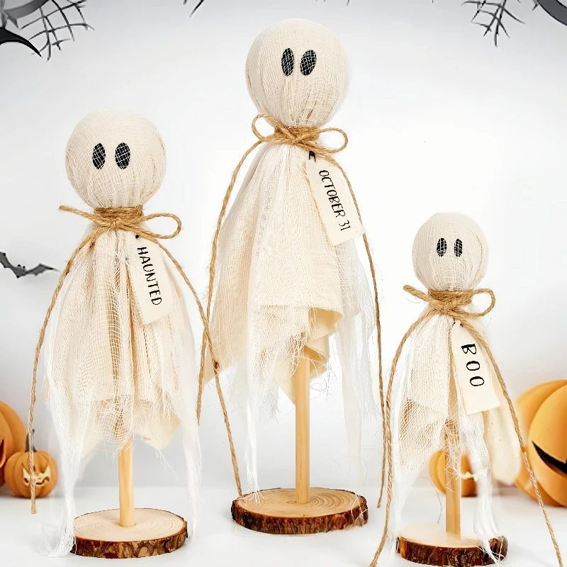 Rustikale Halloween Gespenst Dekoration