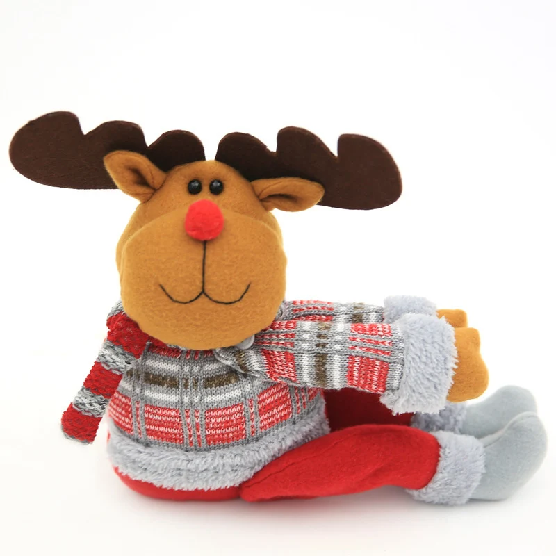 Plüsch Weihnachtsrentier Figur