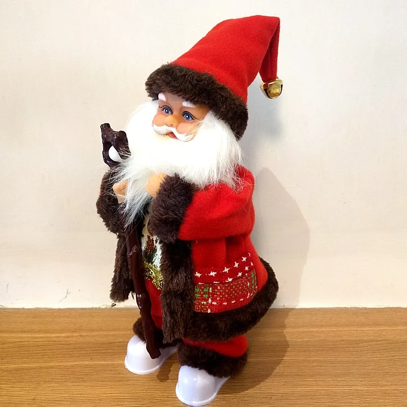 Dekorative Weihnachtsmann Dekofigur