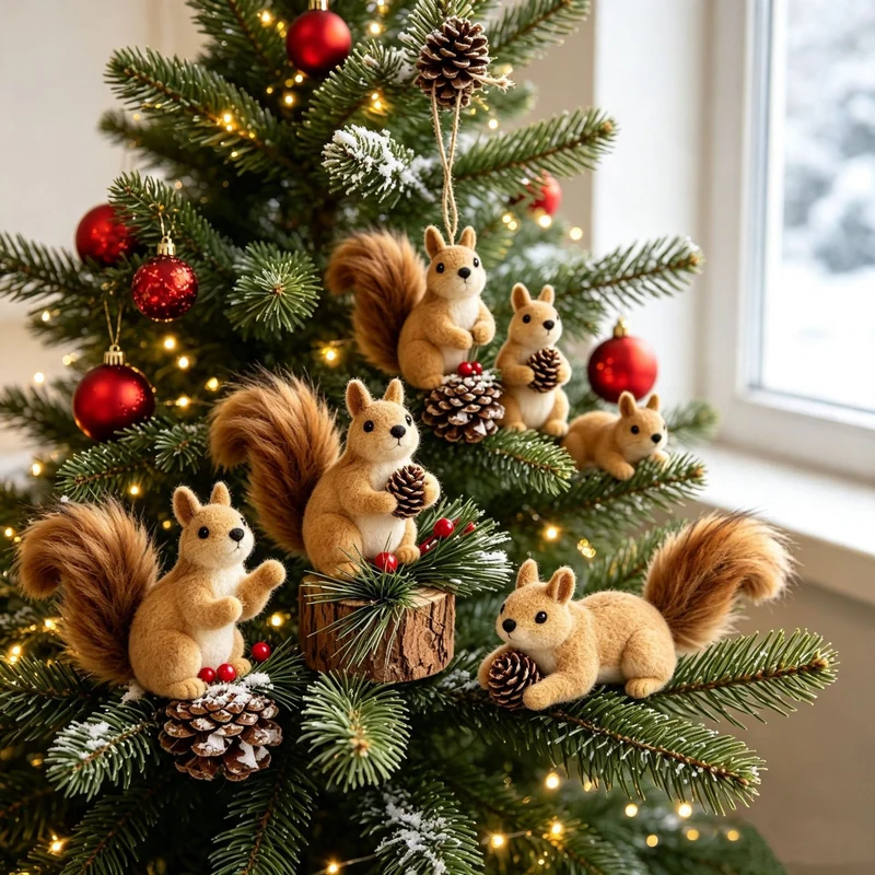Dekorative Tierfigur Squirrel