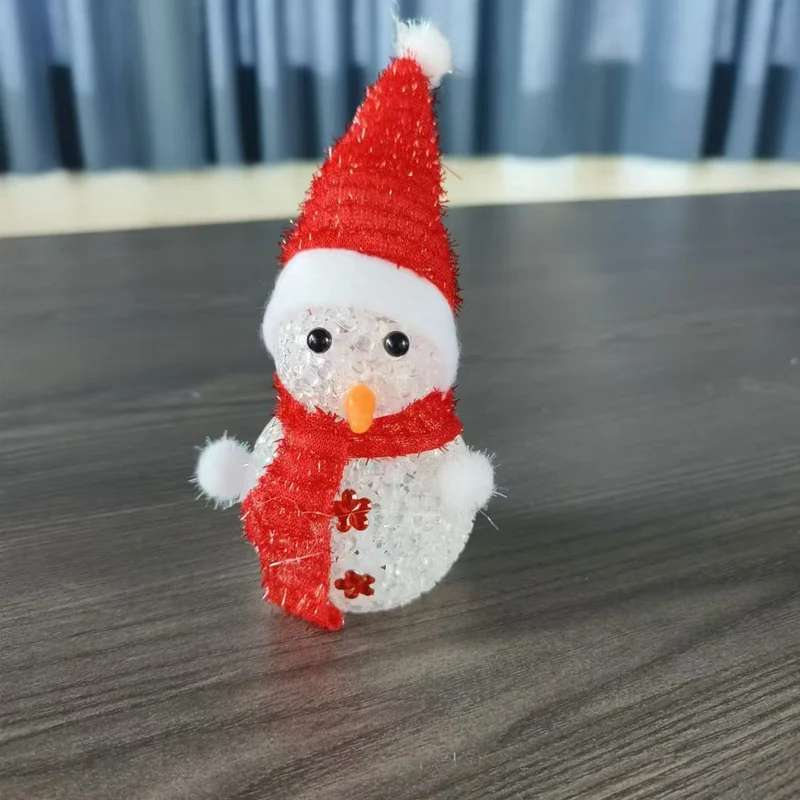Dekorative Schneemannset