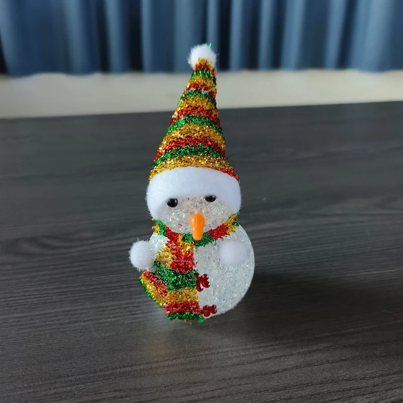 Dekorative Schneemannset