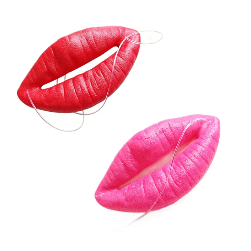 Dekorative Lippenfigur