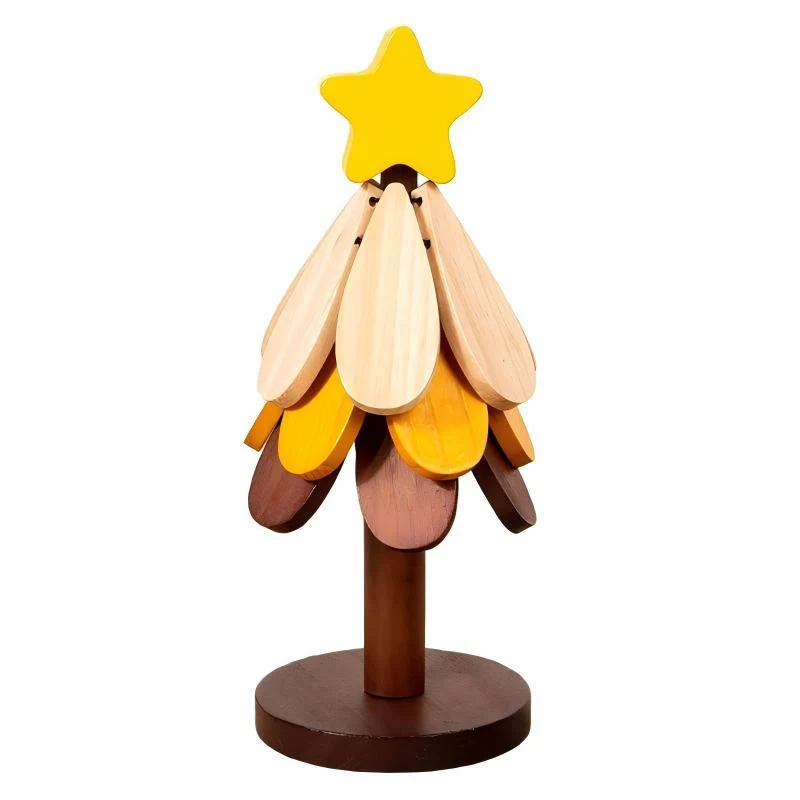 Dekorative Holzbaum Figur