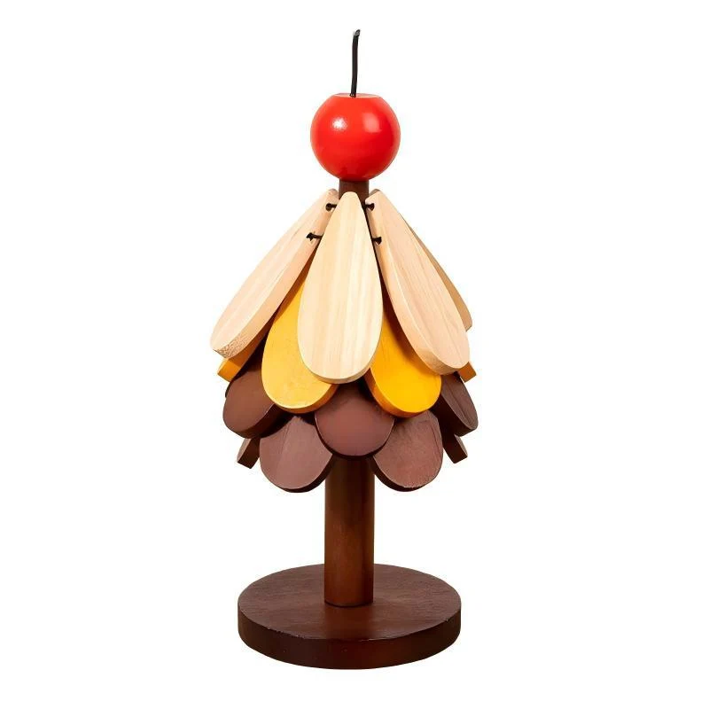 Dekorative Holzbaum Figur