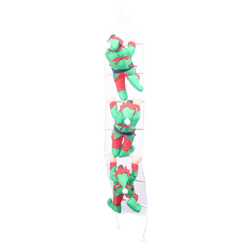 Aufblasbare Weihnachtsmannfiguren Kletterleiter