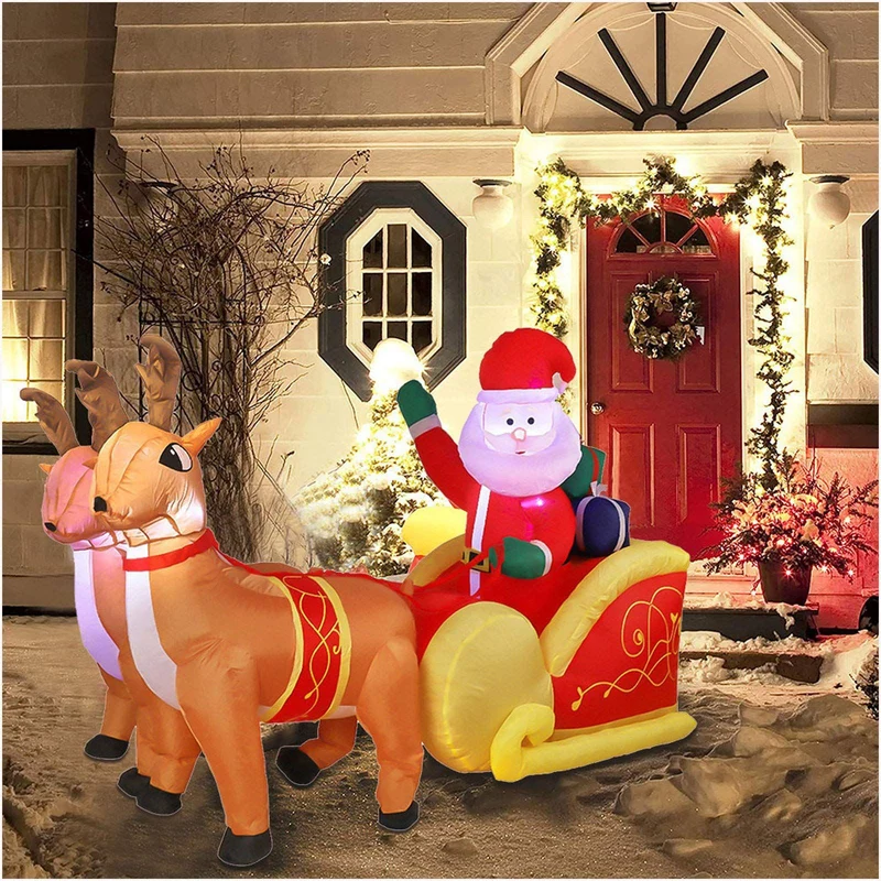 Aufblasbare Weihnachtsdekoration