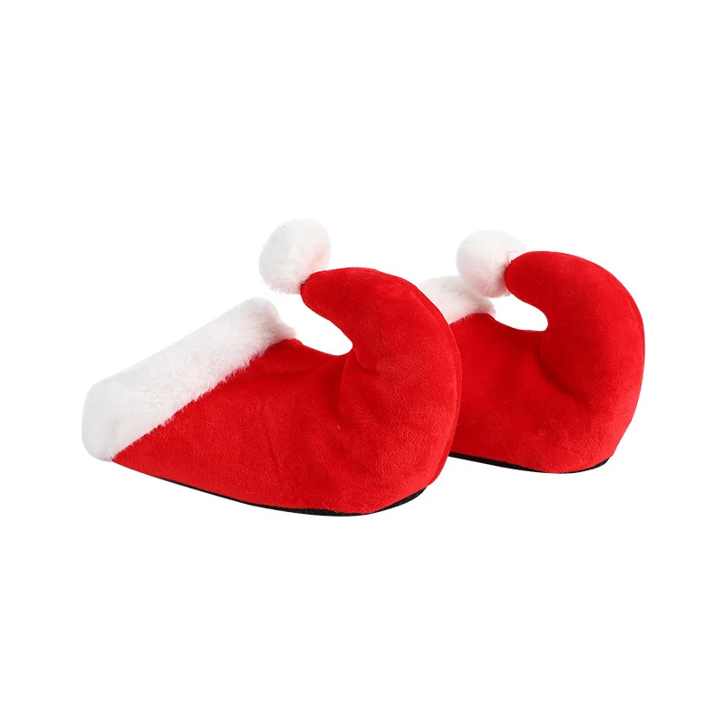 Plüsch Weihnachtsmann Hausschuhe