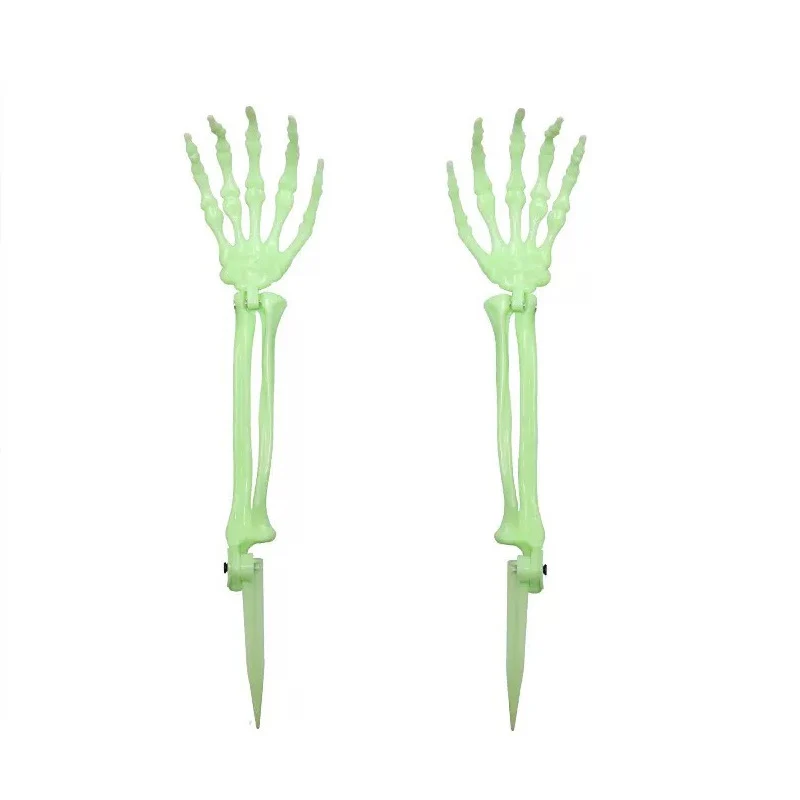 Gruselige Skelettgartenstecker