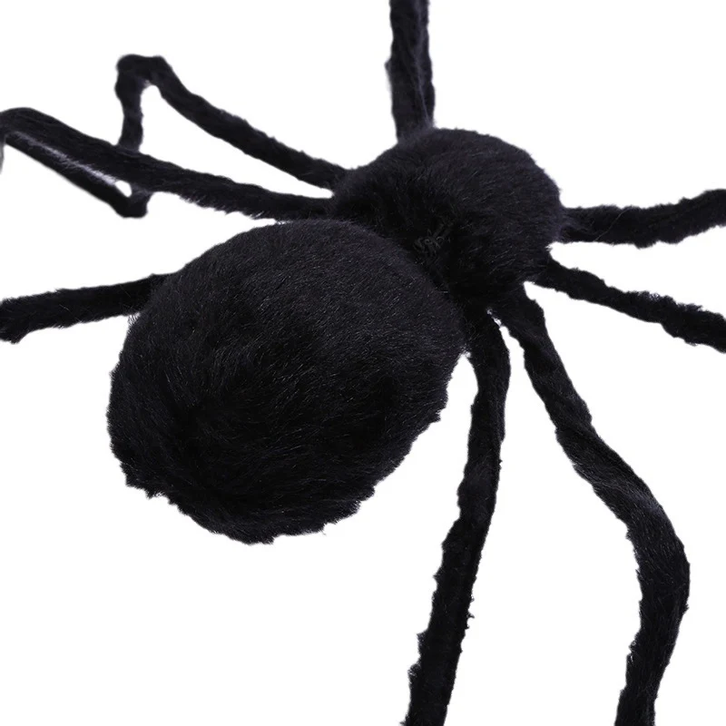 Gruselige Halloween Spinnen Deko Set