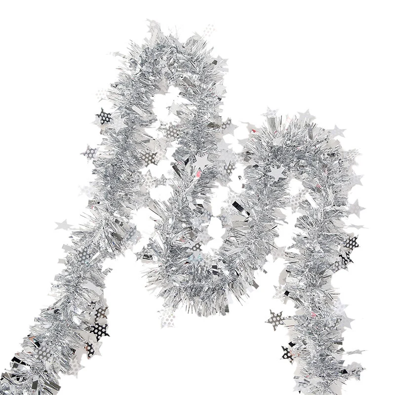 Glänzende Weihnachtsgirlande