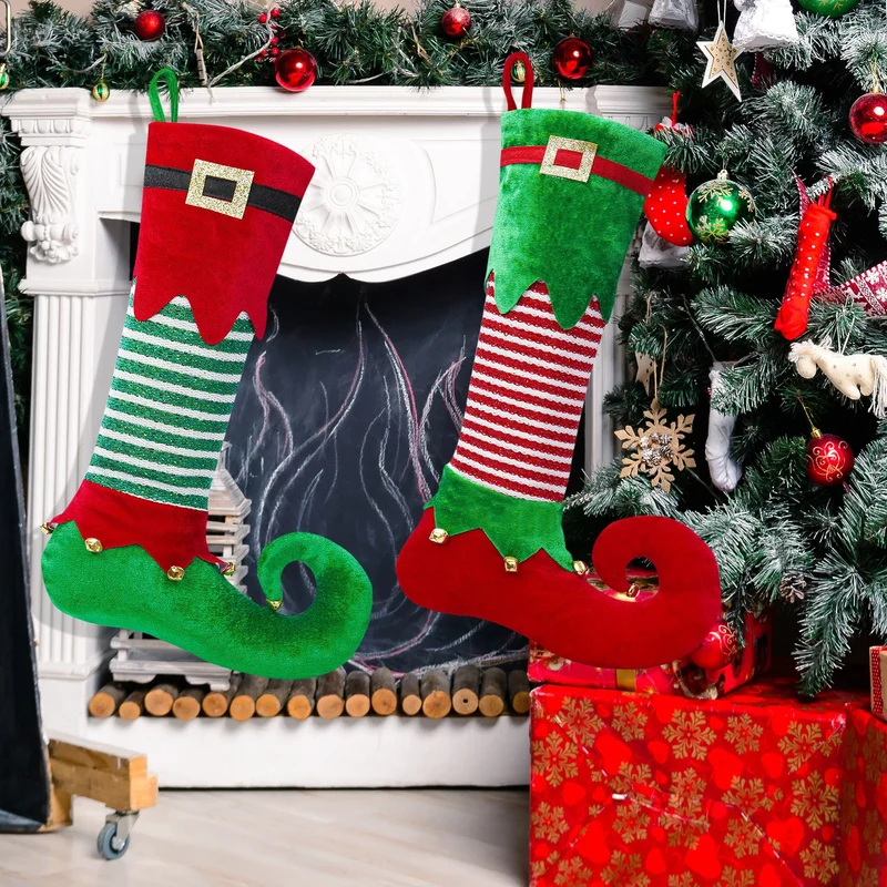 Festlicher Weihnachtsstrumpf