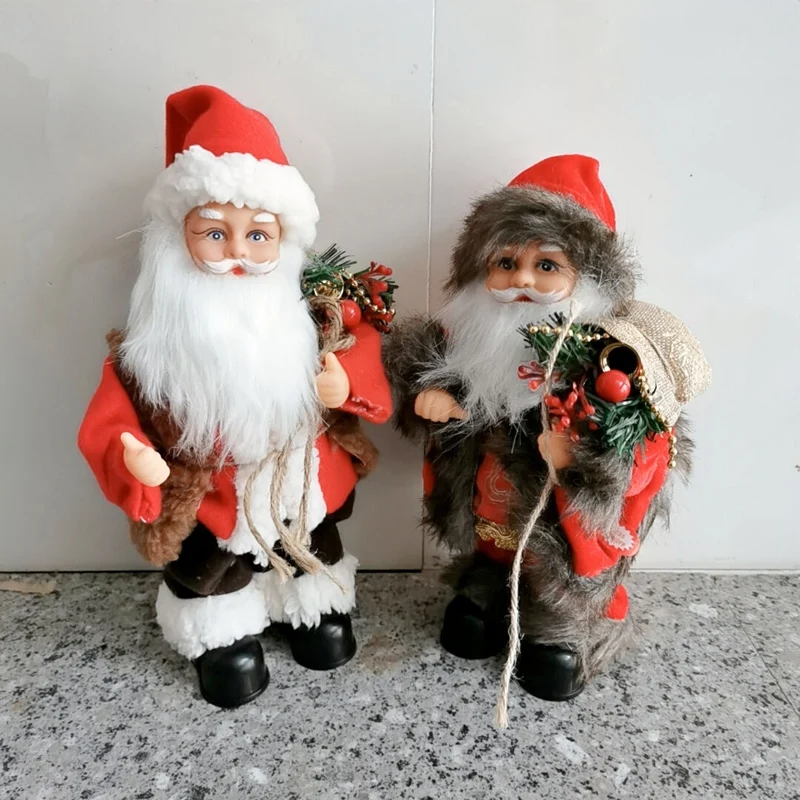 Dekorative Weihnachtsmannfiguren