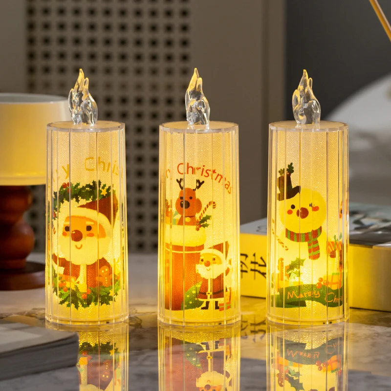 LED Weihnachtskerze