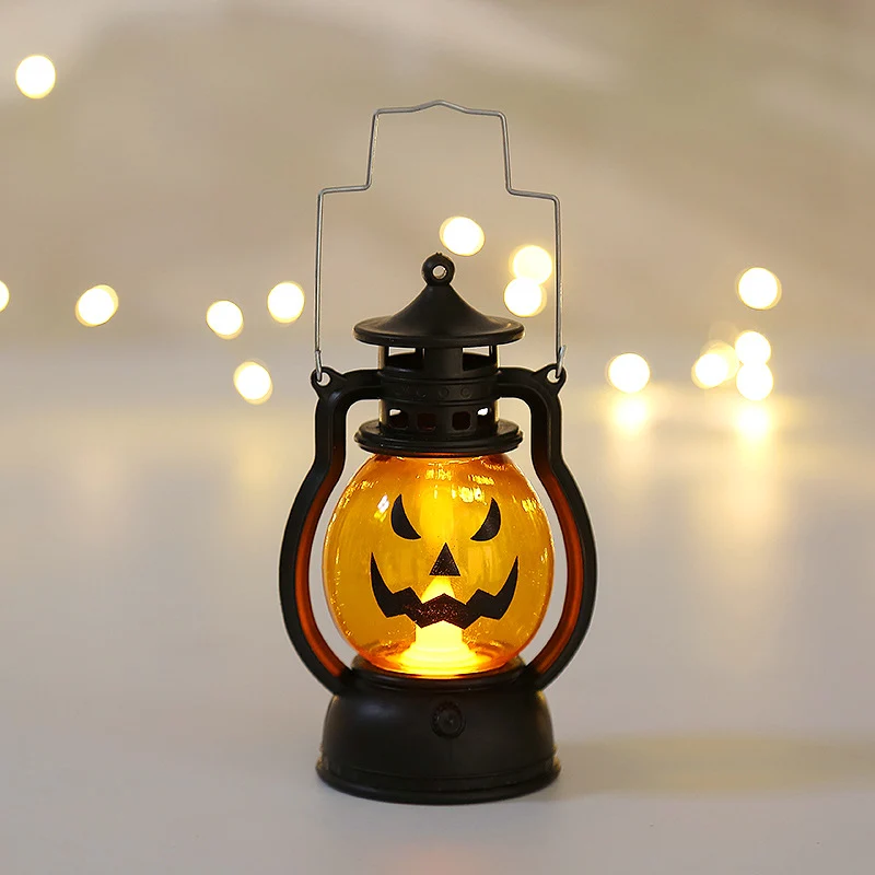 Gruselige Halloweenlaterne