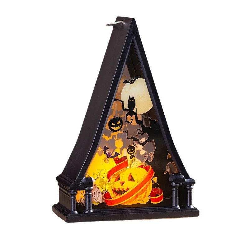 Gruselige Halloween-Dekolampe