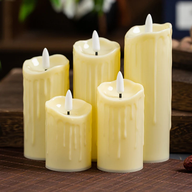 LED Flammenlose Kerze