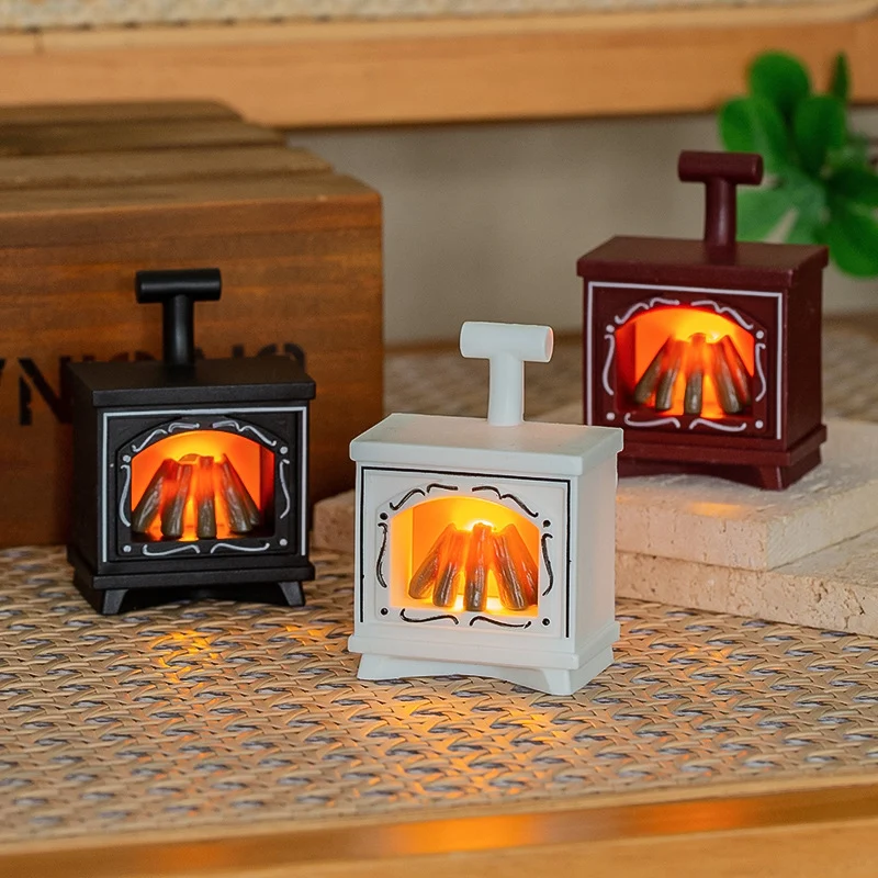 Dekorative Miniatur Kaminlampe