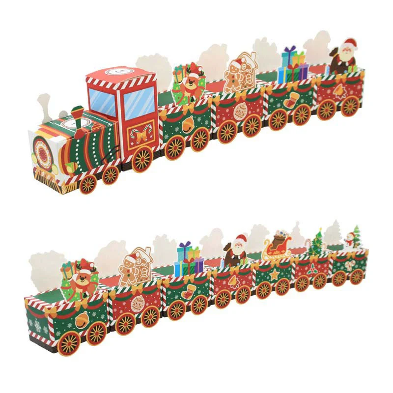 Weihnachtlicher Dekorationszug
