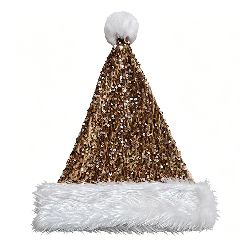 Festliche Glitzer-Mütze