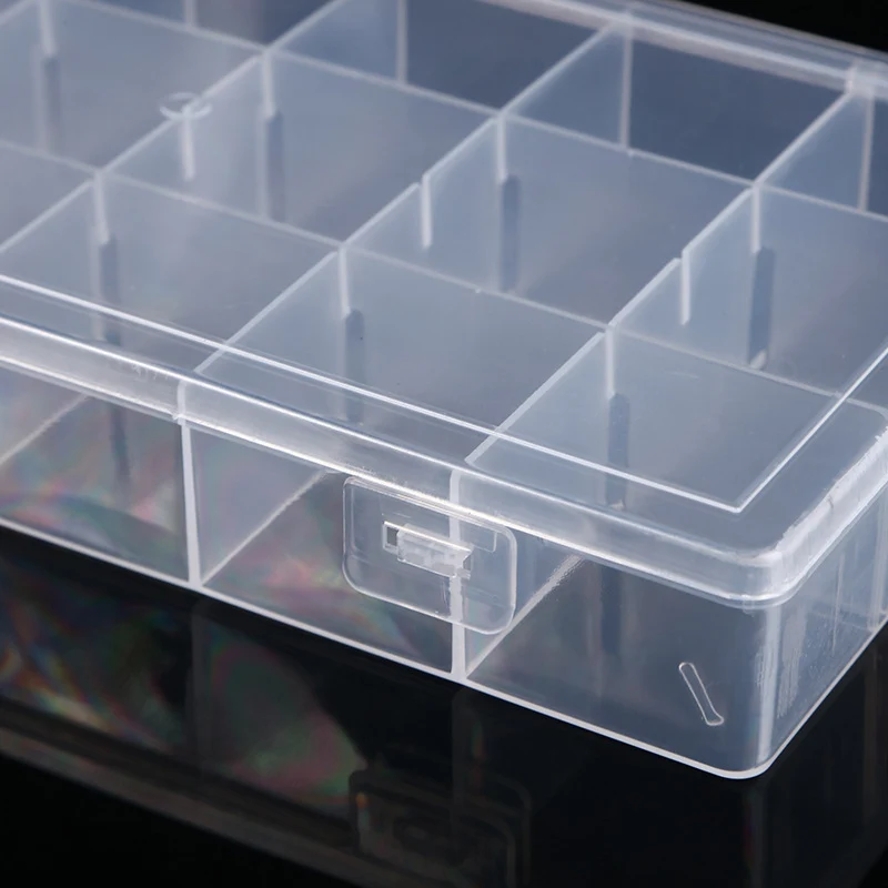 Transparente Multi-Abteil Aufbewahrungsorganizer Karnz