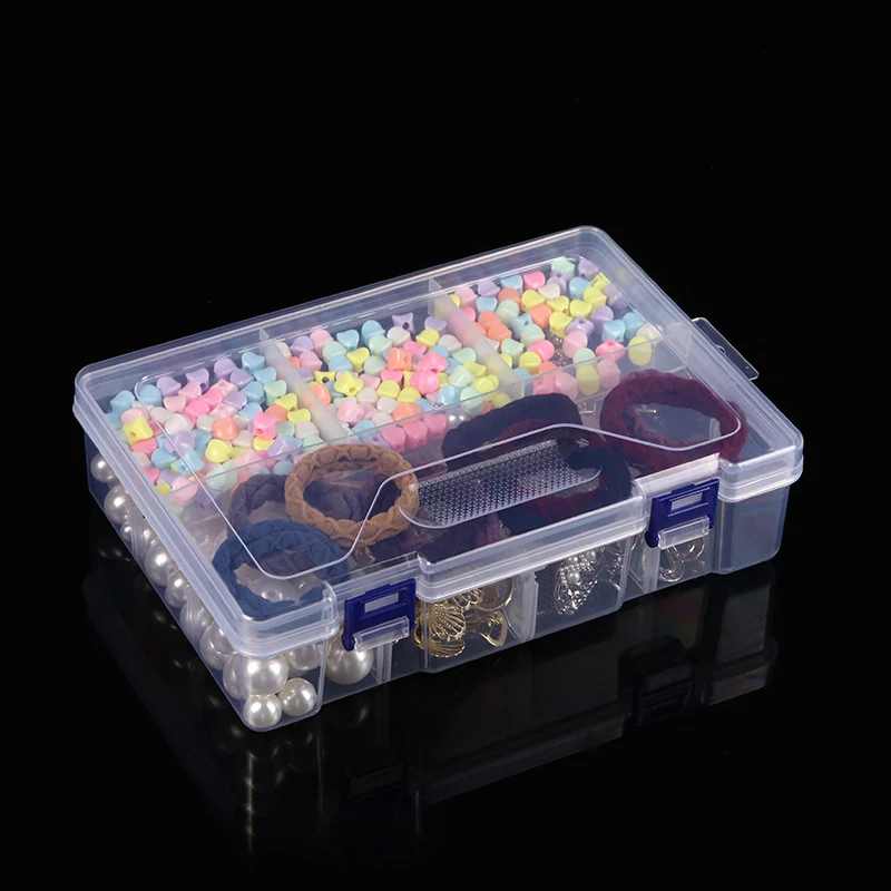 Multi-Compartment-Transparente-Handwerks-Organizer-Box Karnz
