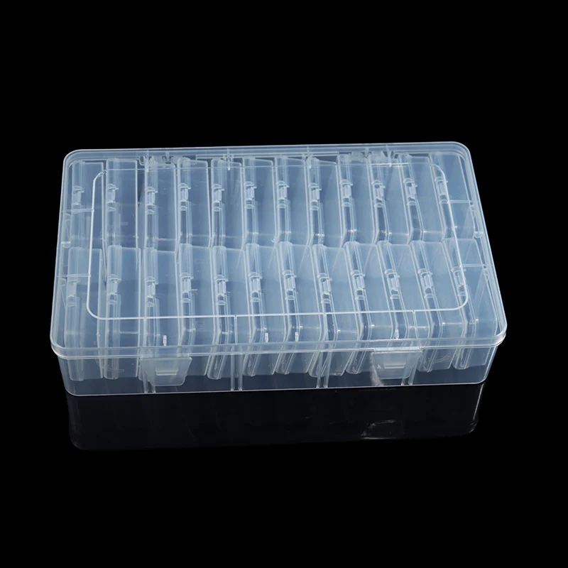 Multi-Fach-Transparente Bastelbedarf Aufbewahrungsbox Karnz