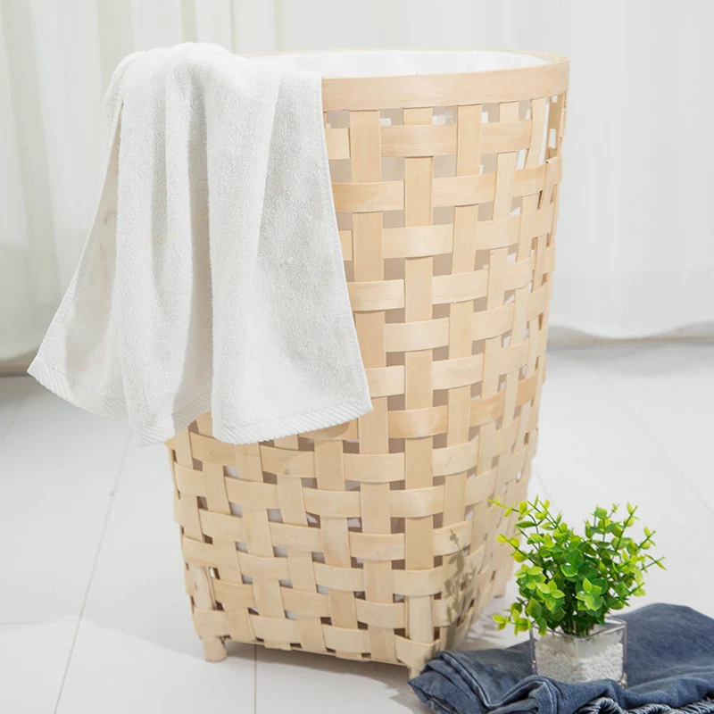 Woven Storage Basket for Books and Home Decor Karnz