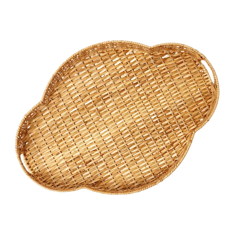 Woven Decorative Serving Tray Karnz